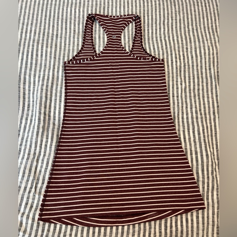 Lululemon Cool Racerback Tank Striped - Picture 3 of 3